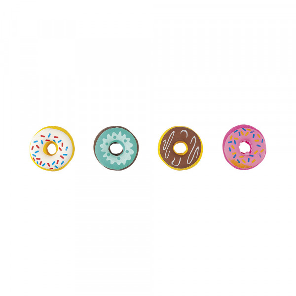 Borracha Holic Donuts 4 Unidades - Tris