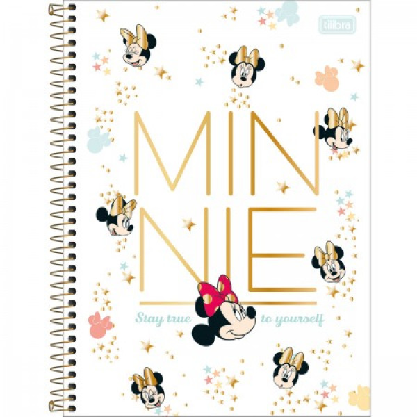 Caderno Universitário Minnie 1 Matéria - Tilibra