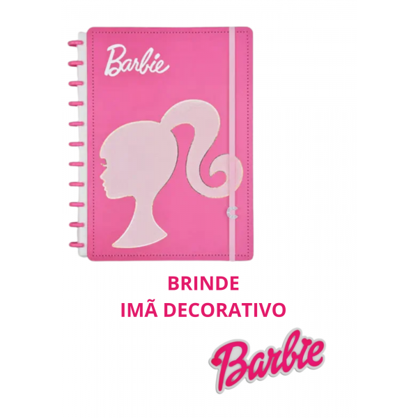 Caderno Inteligente Barbie Pink Grande e Médio